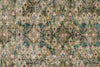 5x8 Green and Multicolor Turkish Anatolian Rug