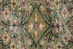 5x8 Green and Multicolor Turkish Anatolian Rug