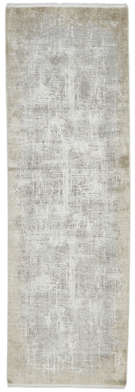 3x10 Gold and Gray Turkish Antep Runner