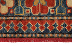 3x14 Orange and Multicolor Kazak Tribal Runner