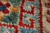 7x10 Light Brown and Multicolor Tribal Rug