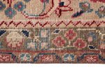 8x12 Rust and Multicolor Modern Contemporary Rug