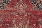 8x12 Rust and Multicolor Modern Contemporary Rug