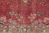 8x12 Rust and Multicolor Modern Contemporary Rug