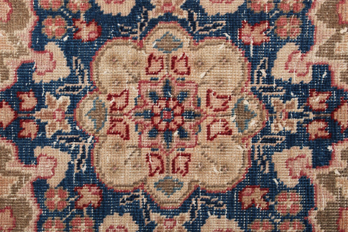 8x12 Rust and Multicolor Modern Contemporary Rug