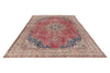 8x12 Rust and Multicolor Modern Contemporary Rug
