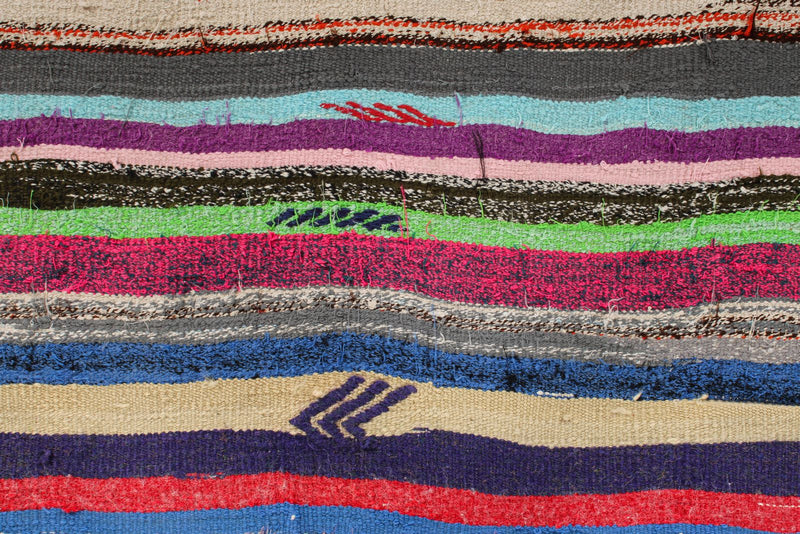 6x10 Multicolor Turkish Tribal Rug