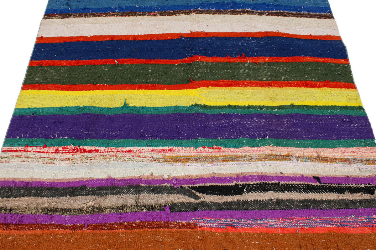 5x9 Multicolor Turkish Tribal Rug