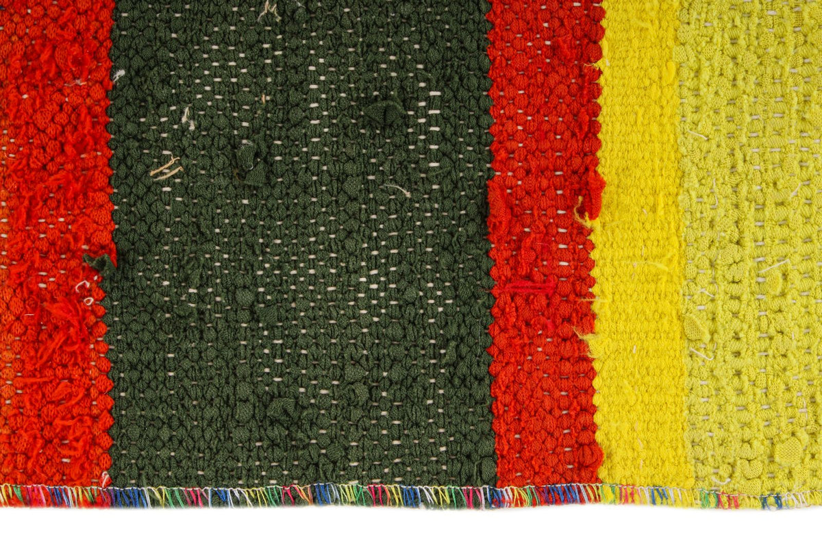 5x9 Multicolor Turkish Tribal Rug