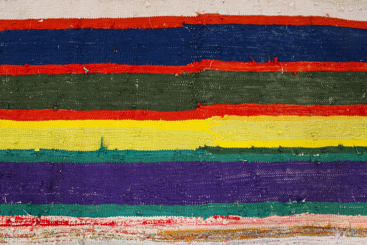 5x9 Multicolor Turkish Tribal Rug