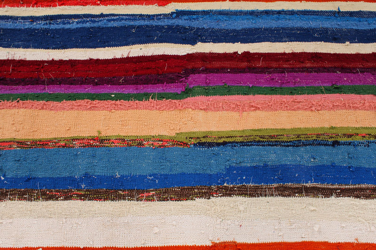 5x9 Multicolor Turkish Tribal Rug