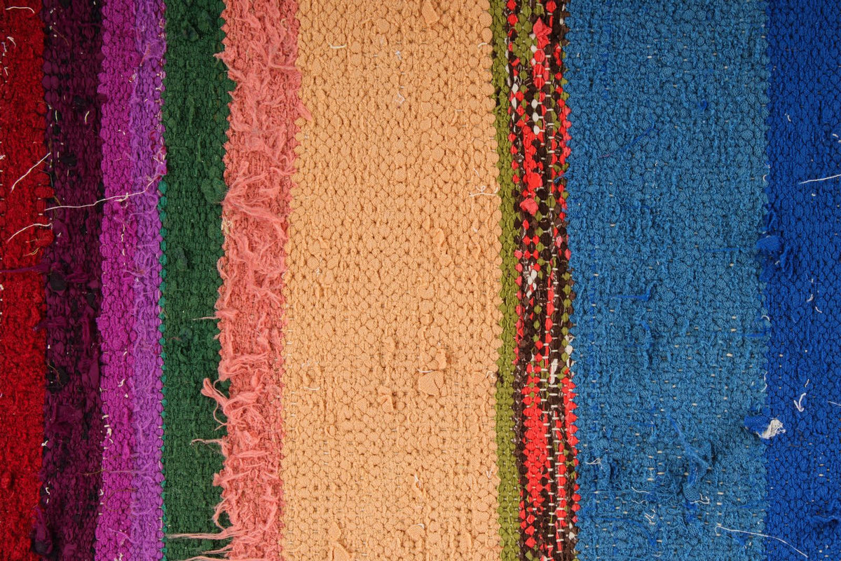 5x9 Multicolor Turkish Tribal Rug