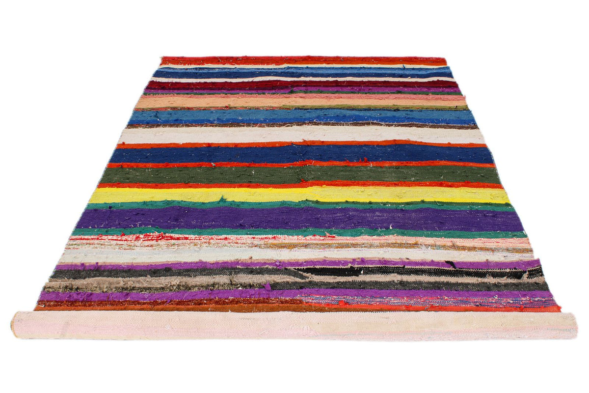 5x9 Multicolor Turkish Tribal Rug