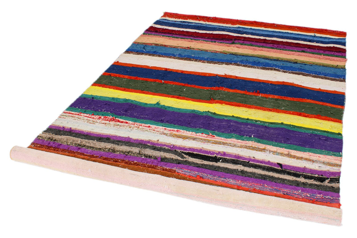 5x9 Multicolor Turkish Tribal Rug
