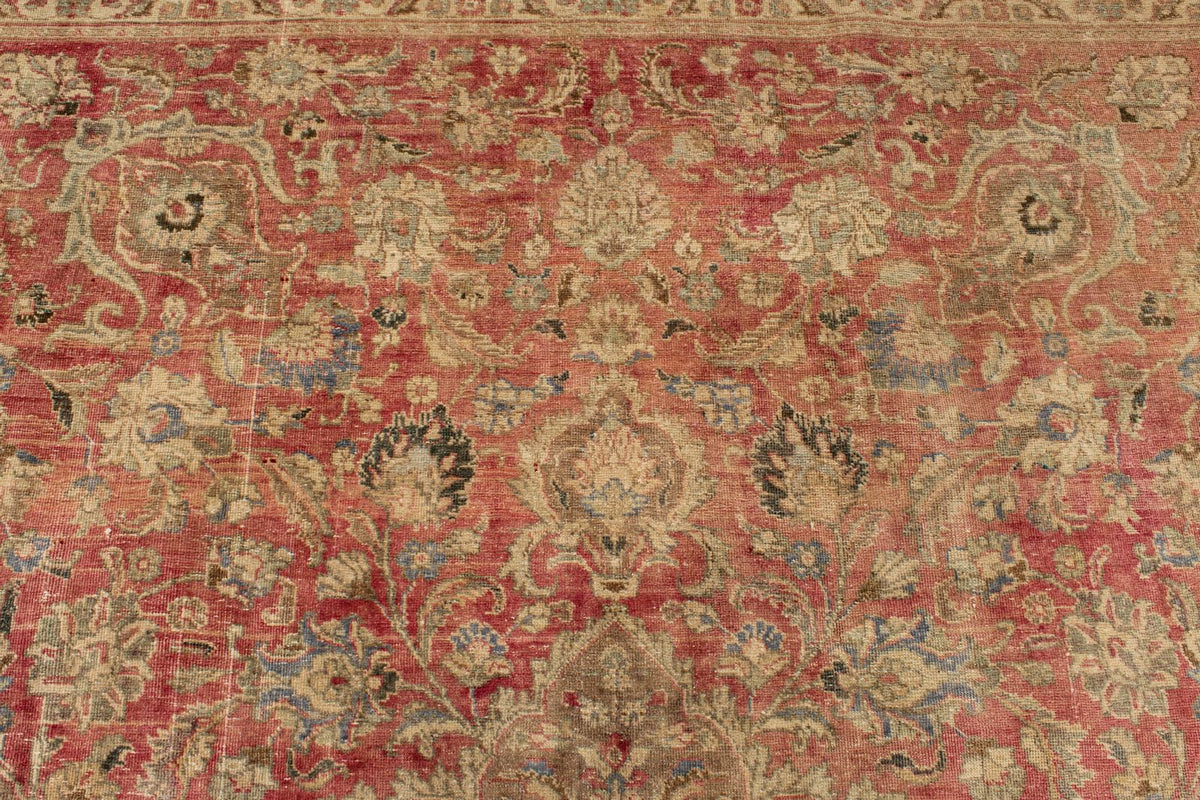 7x10 Pink and Multicolor Modern Contemporary Rug