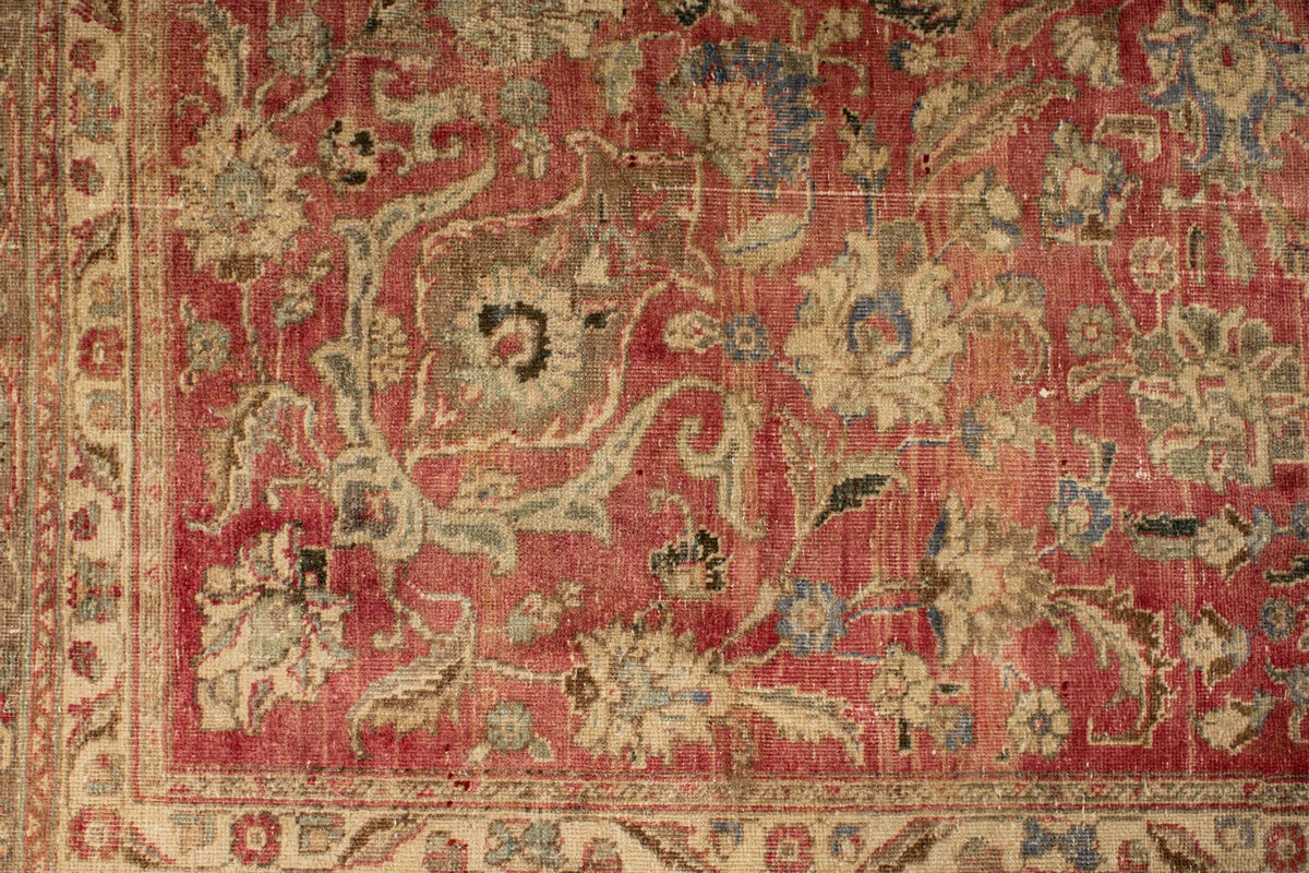 7x10 Pink and Multicolor Modern Contemporary Rug