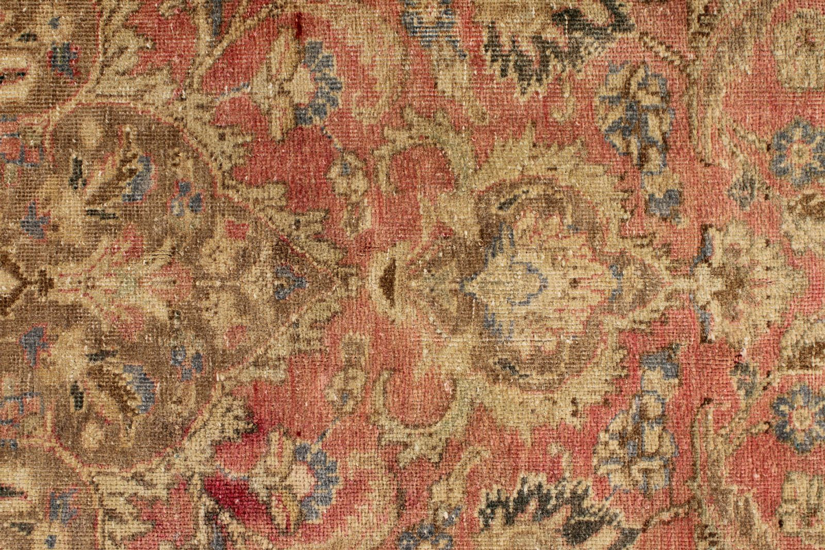 7x10 Pink and Multicolor Modern Contemporary Rug