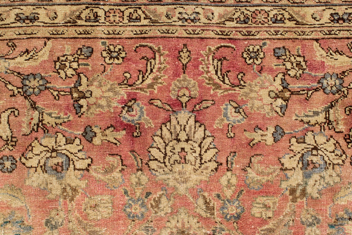 7x10 Pink and Multicolor Modern Contemporary Rug