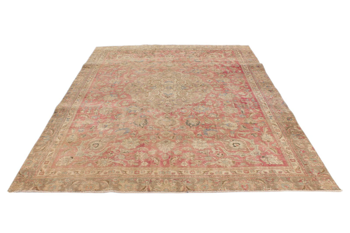 7x10 Pink and Multicolor Modern Contemporary Rug