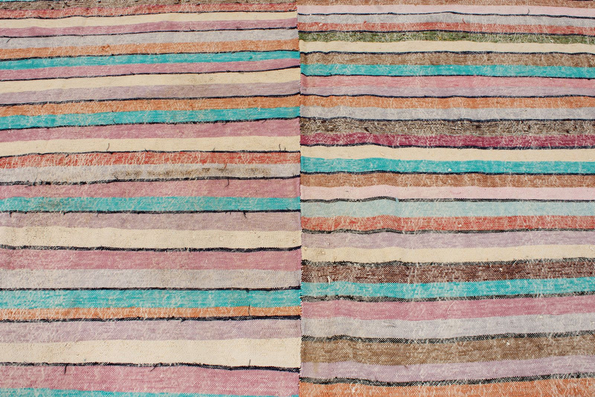 7x8 Multicolor Turkish Tribal Rug