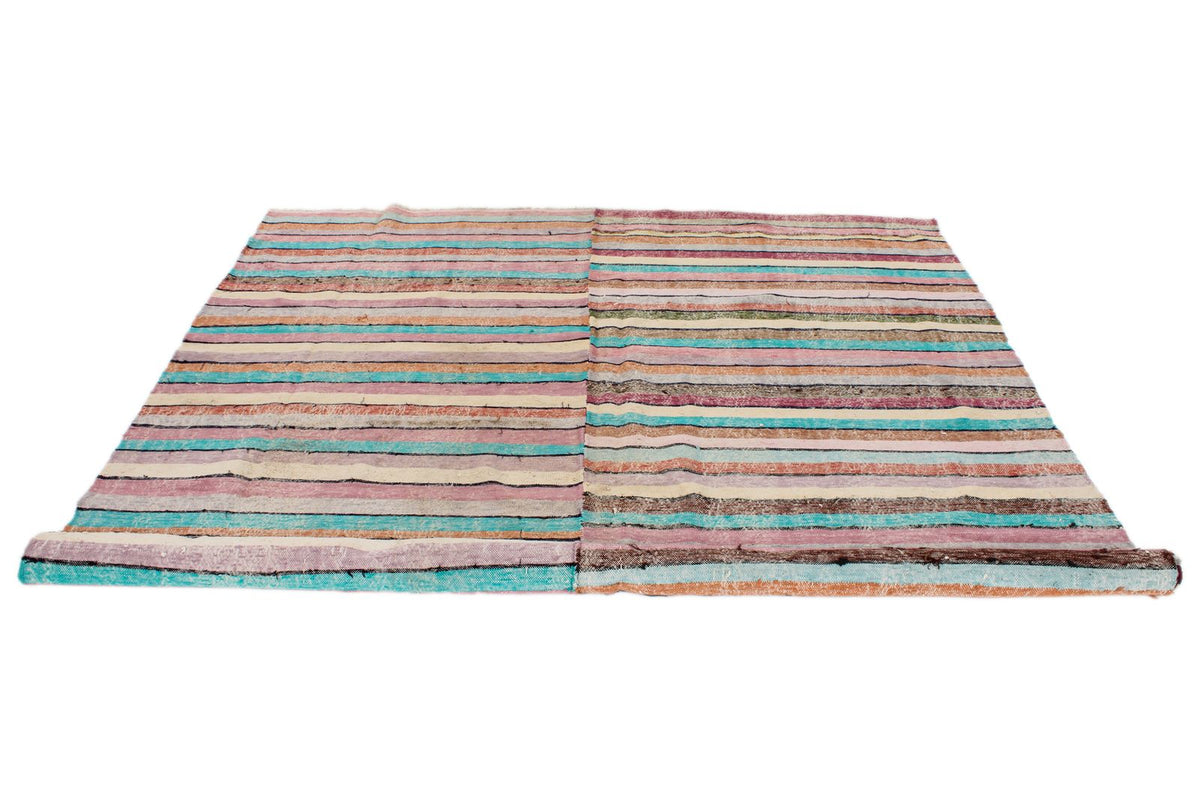 7x8 Multicolor Turkish Tribal Rug