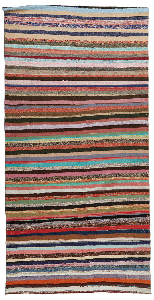 5x10 Multicolor Turkish Tribal Runner