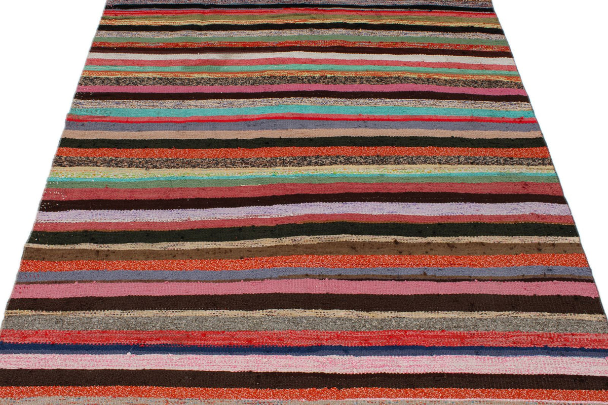 5x10 Multicolor Turkish Tribal Runner
