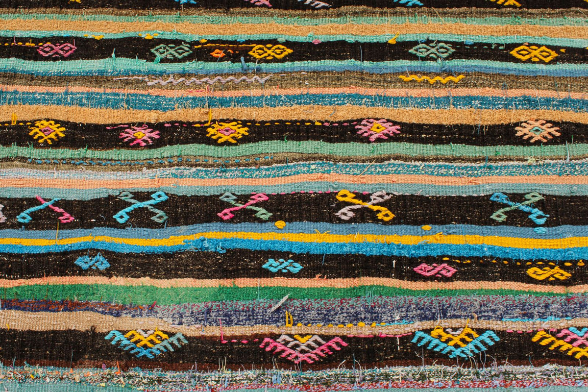 6x8 Multicolor Turkish Tribal Rug