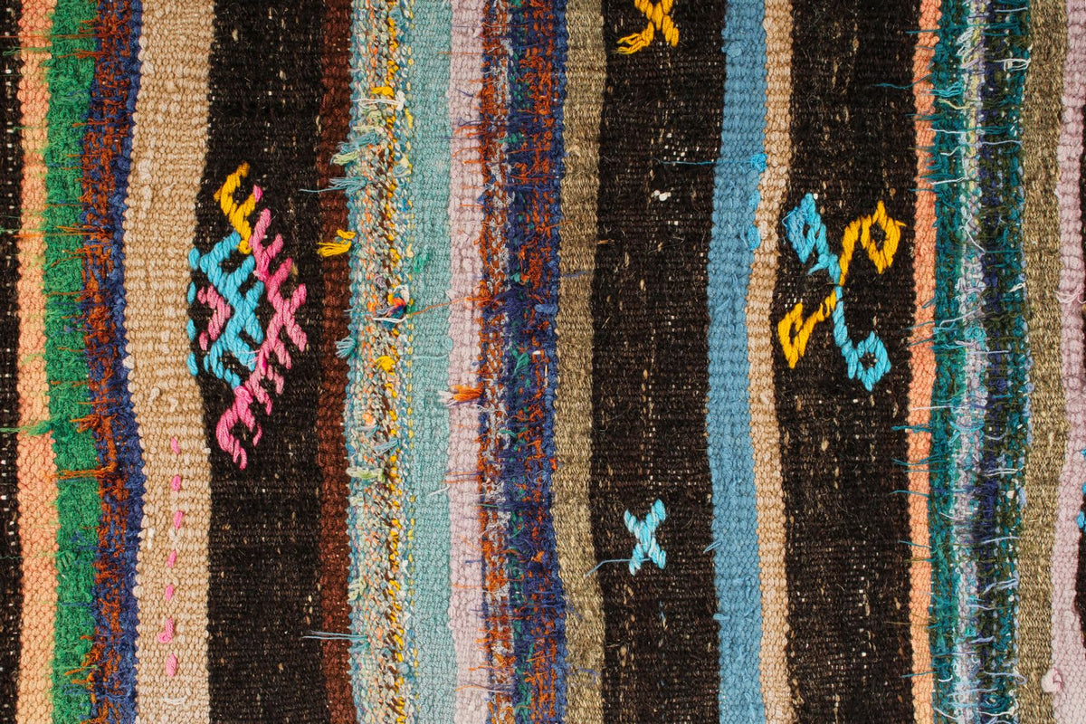 6x8 Multicolor Turkish Tribal Rug
