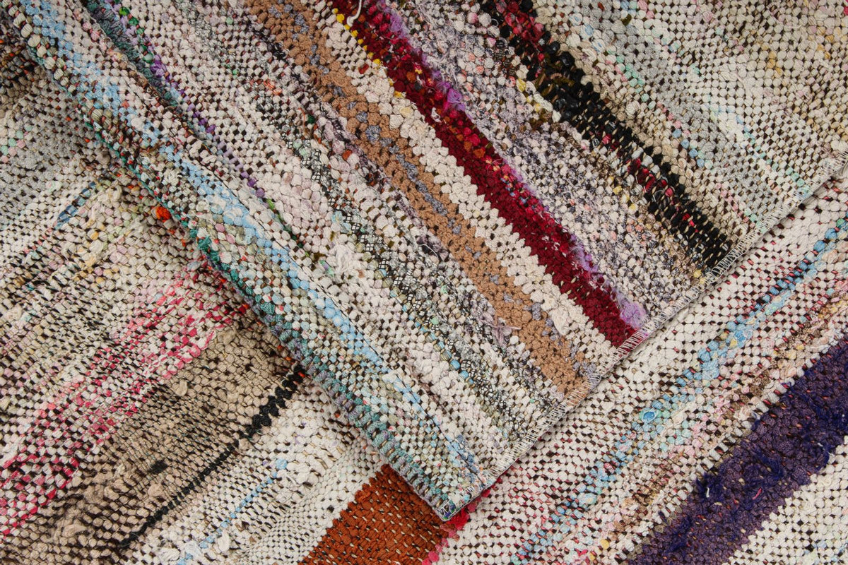5x9 Multicolor Turkish Tribal Rug
