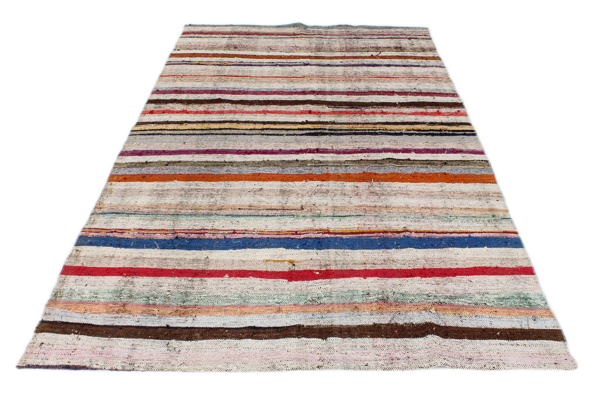 5x9 Multicolor Turkish Tribal Rug