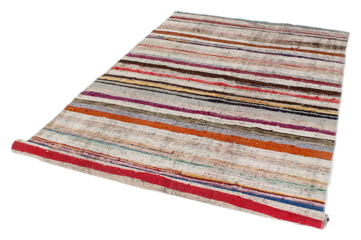 5x9 Multicolor Turkish Tribal Rug