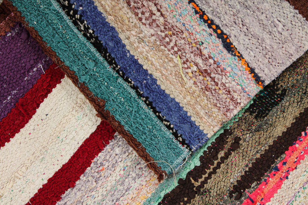 6x13 Multicolor Turkish Tribal Runner
