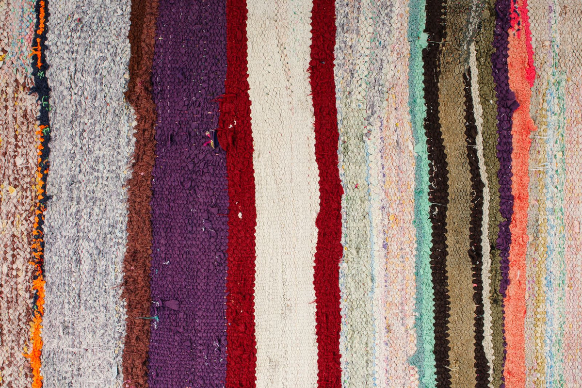 6x13 Multicolor Turkish Tribal Runner