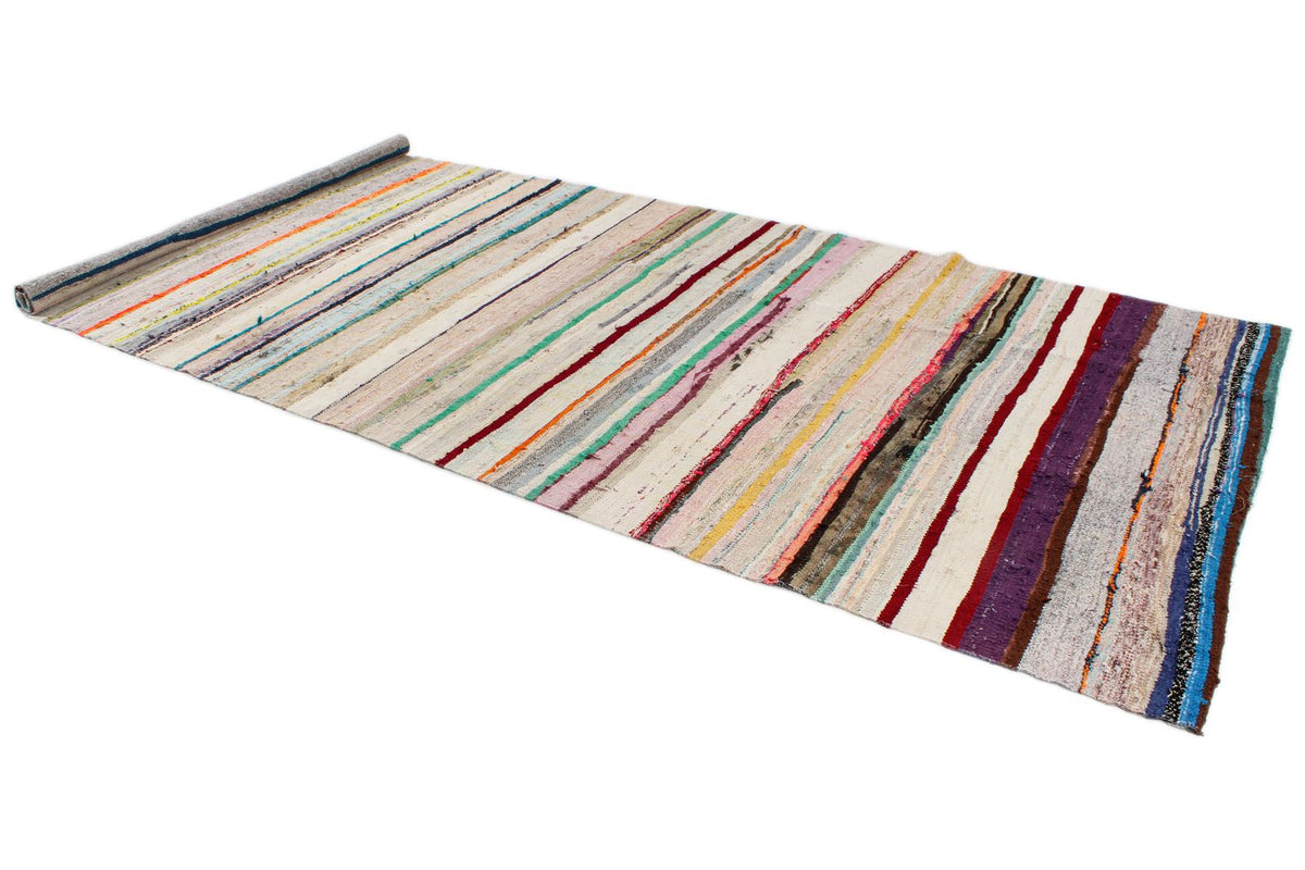 6x13 Multicolor Turkish Tribal Runner