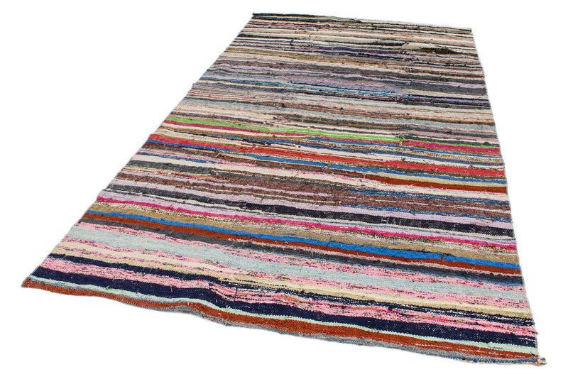 6x10 Multicolor Turkish Tribal Rug