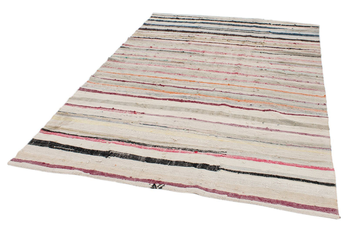 6x9 Multicolor Turkish Tribal Rug