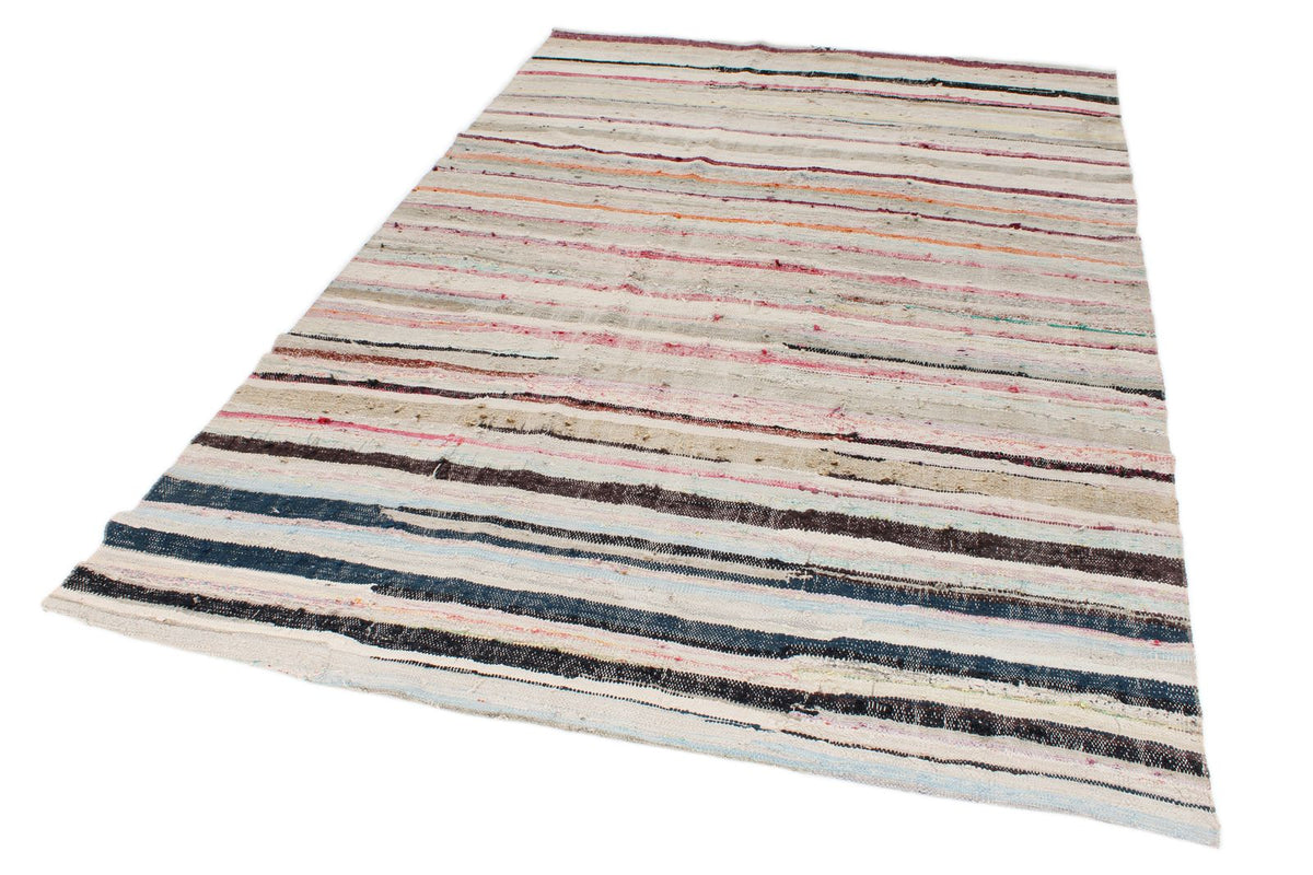 6x9 Multicolor Turkish Tribal Rug
