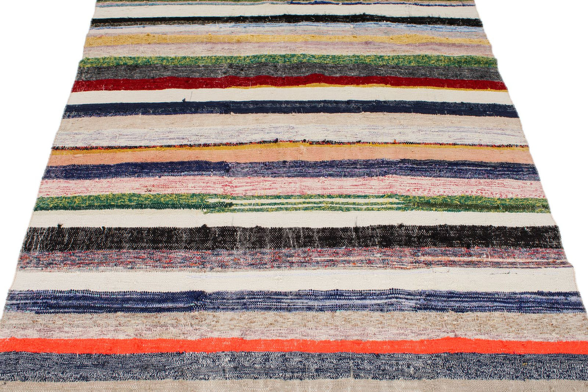 5x9 Multicolor Turkish Tribal Rug