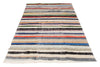 5x9 Multicolor Turkish Tribal Rug