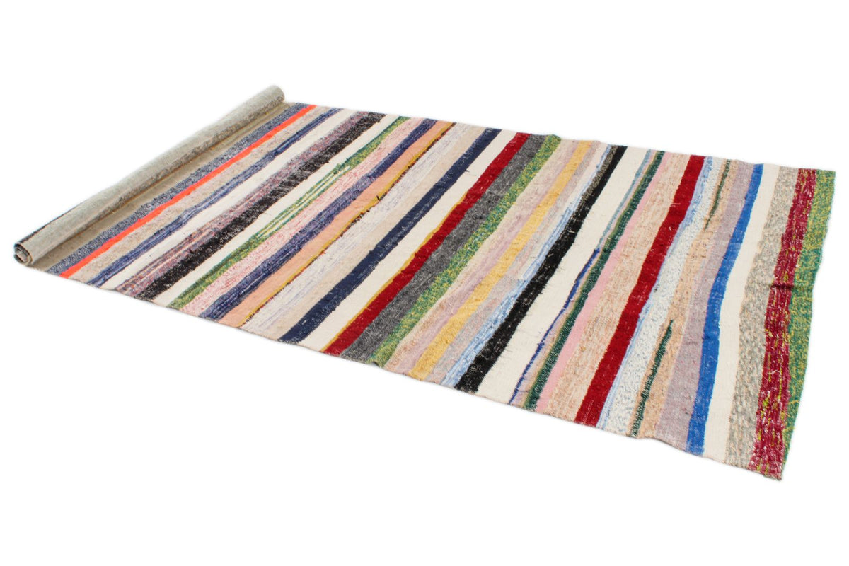 5x9 Multicolor Turkish Tribal Rug