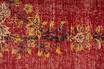 7x10 Red and Yellow Modern Contemporary Rug