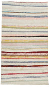4x7 Multicolor Turkish Tribal Rug