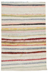 4x7 Multicolor Turkish Tribal Rug