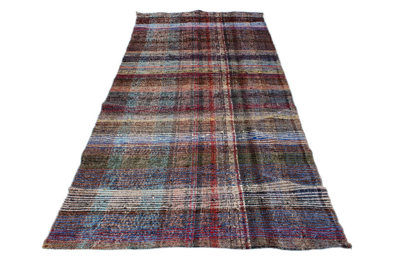 4x10 Multicolor Turkish Tribal Runner