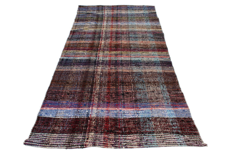 4x10 Multicolor Turkish Tribal Runner