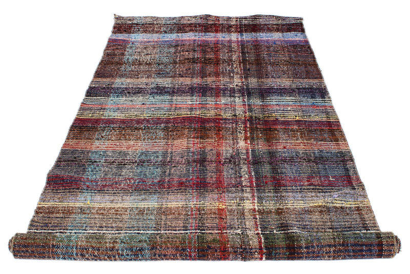 4x10 Multicolor Turkish Tribal Runner