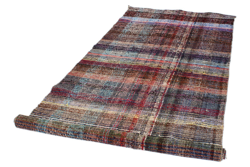 4x10 Multicolor Turkish Tribal Runner
