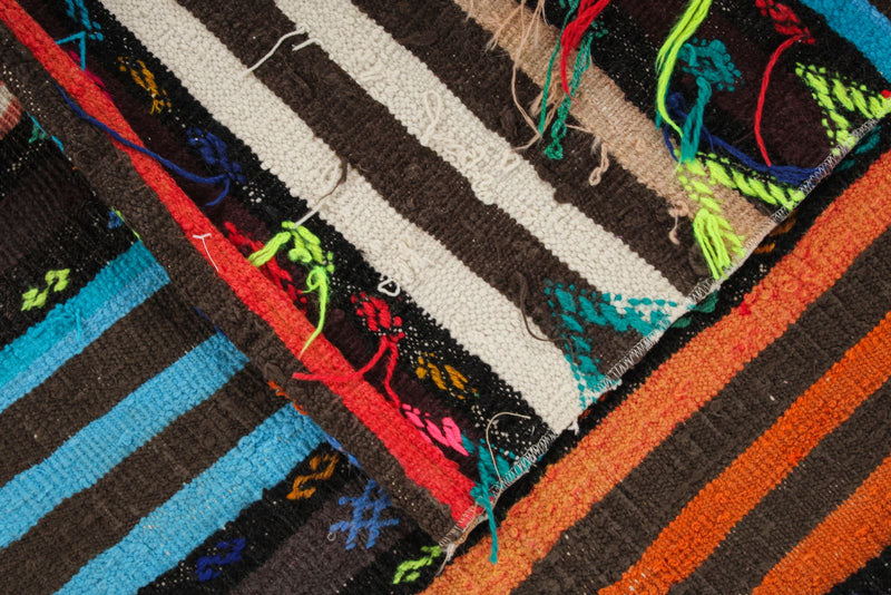 4x11 Multicolor Turkish Tribal Runner