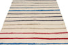 5x10 Ivory and Multicolor Turkish Tribal Runner